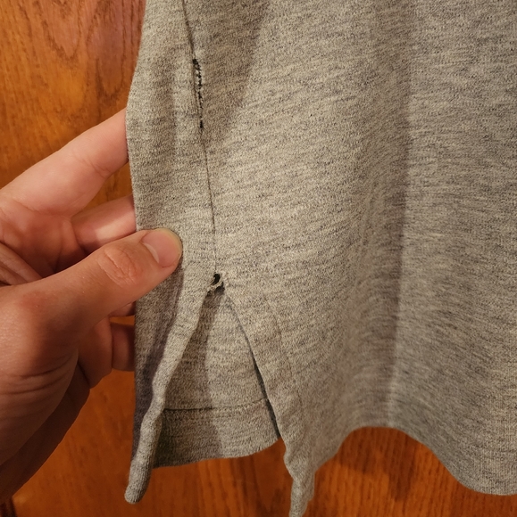 Ralph Lauren men’s XL gray short sleeve polo shirt 100% cotton Black Logo - Picture 2 of 5